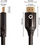 Obrázek z Oehlbach Black Magic mkII HDMI kabel, 1.5m / bílá 
