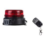 Obrázek AKU LED maják, 12x3W červený, dálkové ovládání, magnet, ECE R10