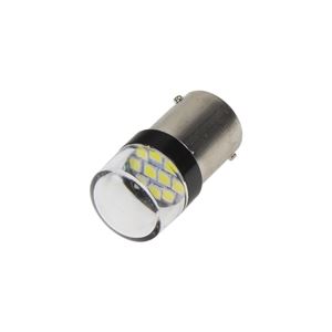 Obrázek z LED BA15s bílá, 12V, 10LED/3030SMD 