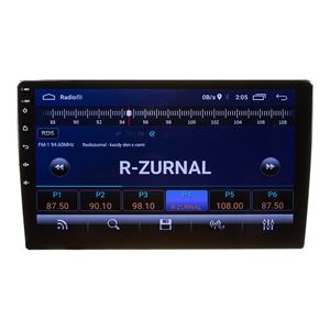 Obrázek z Autorádio s 10,1" LCD, OS Android, WI-FI, GPS, Mirror link, Bluetooth, 2x USB 