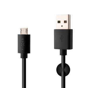 Obrázek z Fixed 2m microUSB kab,černý FIXD-UM2M-BK 