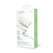 Obrázek Fixed USB-C nab. 2,4A, bílá FIXC-UC-WH