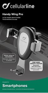 Obrázek z CL držák do vent., černý HANDYWINGPROK 