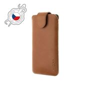 Obrázek Fixed kožené pouzdro FIXPOM2-BRW-6XL+