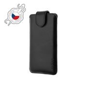 Obrázek Fixed kožené pouzdro FIXPOM2-BK-5XL