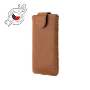 Obrázek z Fixed kožené pouzdro FIXPOM2-BRW-5XL 