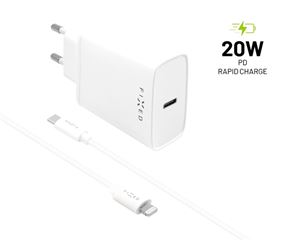 Obrázek z Fixed nab. USB-C/Light 20W, FIXC20-CL-WH 