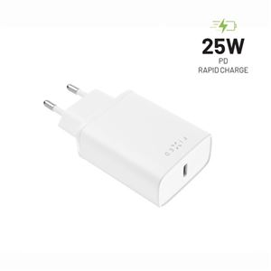 Obrázek z Fixed nabíječka USB-C 25W, FIXC25-C-WH 