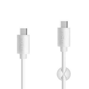 Obrázek z Fixed kabel USB-C/USB-C 2m, FIXD-CC2M-WH 