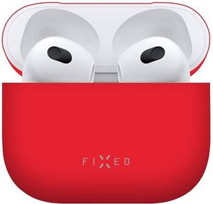 Obrázek z Fixed pouzdro A Airpods 3 FIXSIL-816-RD 