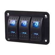Obrázek Panel s 3x spínači Rocker 12/24V