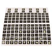 Obrázek Nálepky na spínače Rocker, fluorescenční