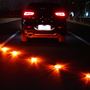 Obrázek z LED výstražné světlo 16LED, oranžové, set 6ks 