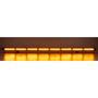 Obrázek z LED alej voděodolná (IP67) 12-24V, 72x LED 1W, oranžová 1204mm, ECE R65 