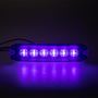 Obrázek z PROFI SLIM výstražné LED světlo vnější, modré, 12-24V, ECE R10 