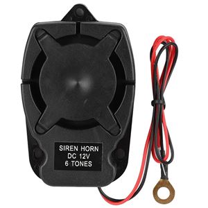 Obrázek z Siréna magnetodynamická 12V/110dB, 6-tónová 