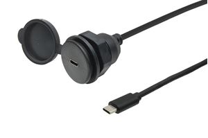 Obrázek z USB-C zasuvka s kabelem 