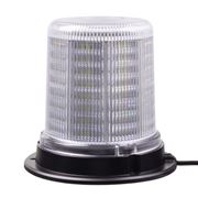 Obrázek LED maják, 12-24V, 128x1,5W bílý, pevná montáž, ECE R10