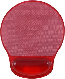 Obrázek z Logo Podložka pod myš gelová červená 