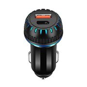 Obrázek Autoadaptér USB/USB-C 12/24V PD/QC3.0