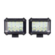 Obrázek LED světla obdélníková bílé/oranžové, 19W, 19xLED, ECE R10, 2ks