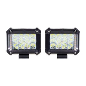 Obrázek z LED světla obdélníková bílé/oranžové, 19W, 19xLED, ECE R10, 2ks 