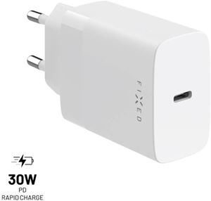 Obrázek z Fixed nabíječka USB-C 30W FIXC30N-C-WH 