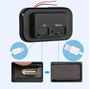 Obrázek z USB QC3.0 + USB-C zásuvka 12/24V, montáž na povrch 
