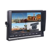 Obrázek AHD monitor 10" s kvadrátorem a s 4x4PIN vstupy, DVR