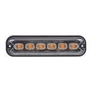 Obrázek PREDATOR 6x4W LED, 12-24V, oranžový, ECE R65