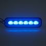 Obrázek z PREDATOR 6x4W LED, 12-24V, modrý, ECE R65 
