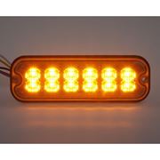 Obrázek PREDATOR 12x4W LED, 12-24V, oranžový, ECE R65