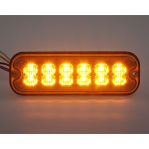 Obrázek z PREDATOR 12x4W LED, 12-24V, oranžový, ECE R65 