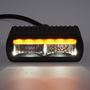 Obrázek z LED světlo obdélníkové s oranžovým výstražným světlem, ECE R10, R65 