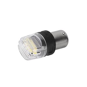 Obrázek z LED BA15S bílá, 12V, 16LED 2835SMD 