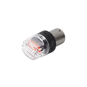 Obrázek z LED BA15S červená, 12V, 16LED 2835SMD 