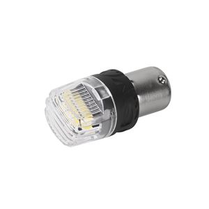 Obrázek z LED BAU15S bílá, 12V, 16LED 2835SMD 