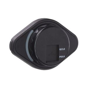 Obrázek z USB QC3.0 + USB-C zásuvka 12/24V, montáž na povrch 