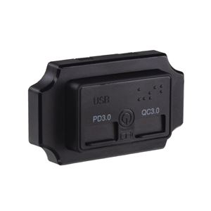 Obrázek z USB QC3.0 + USB-C zásuvka 12/24V, montáž na povrch 