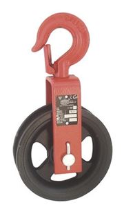 Obrázek z kladka zednická 680101 s hákem 500kg 