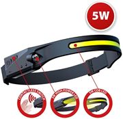 Obrázek Velamp IH524 Čelovka 5W se senzorem 