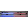 Obrázek z Gumové výstražné LED světlo vnější, modro-červené, 12/24V, 440mm 