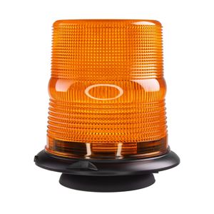 Obrázek z LED maják, 12-48V, 60xLED oranžový, magnet, ECE R65 