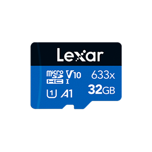Obrázek z Lexar High-Performance 633x microSDHC 32 GB 
