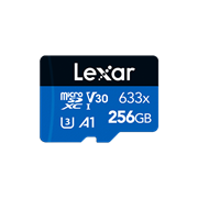Obrázek Lexar High-Performance 633x microSDXC 256 GB
