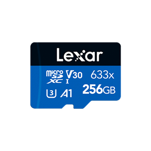Obrázek z Lexar High-Performance 633x microSDXC 256 GB 