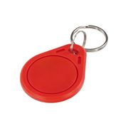 Obrázek Čipový přívěšek RFID pro přístupové a zabezpečovací systémy 13,56MHz, červený