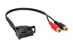 Obrázek z AUX vstup pro autoradia Mercedes 