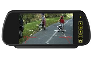 Obrázek z BK-073AHD zpetne zrcatko se 7" AHD monitorem 