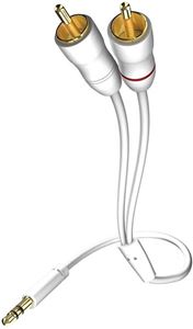Obrázek z InAkustik 671828 Kabel 3,5 mm 2x cinch 